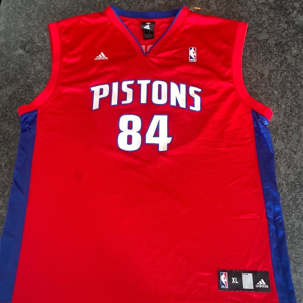 C-webb rare pistons red jersey